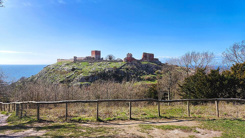 Hammershus castle ruins, Bornholm